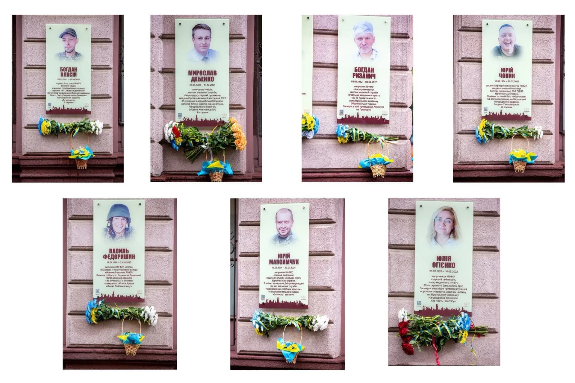 Франківці вшанували пам'ять семи полеглих медиків-Героїв