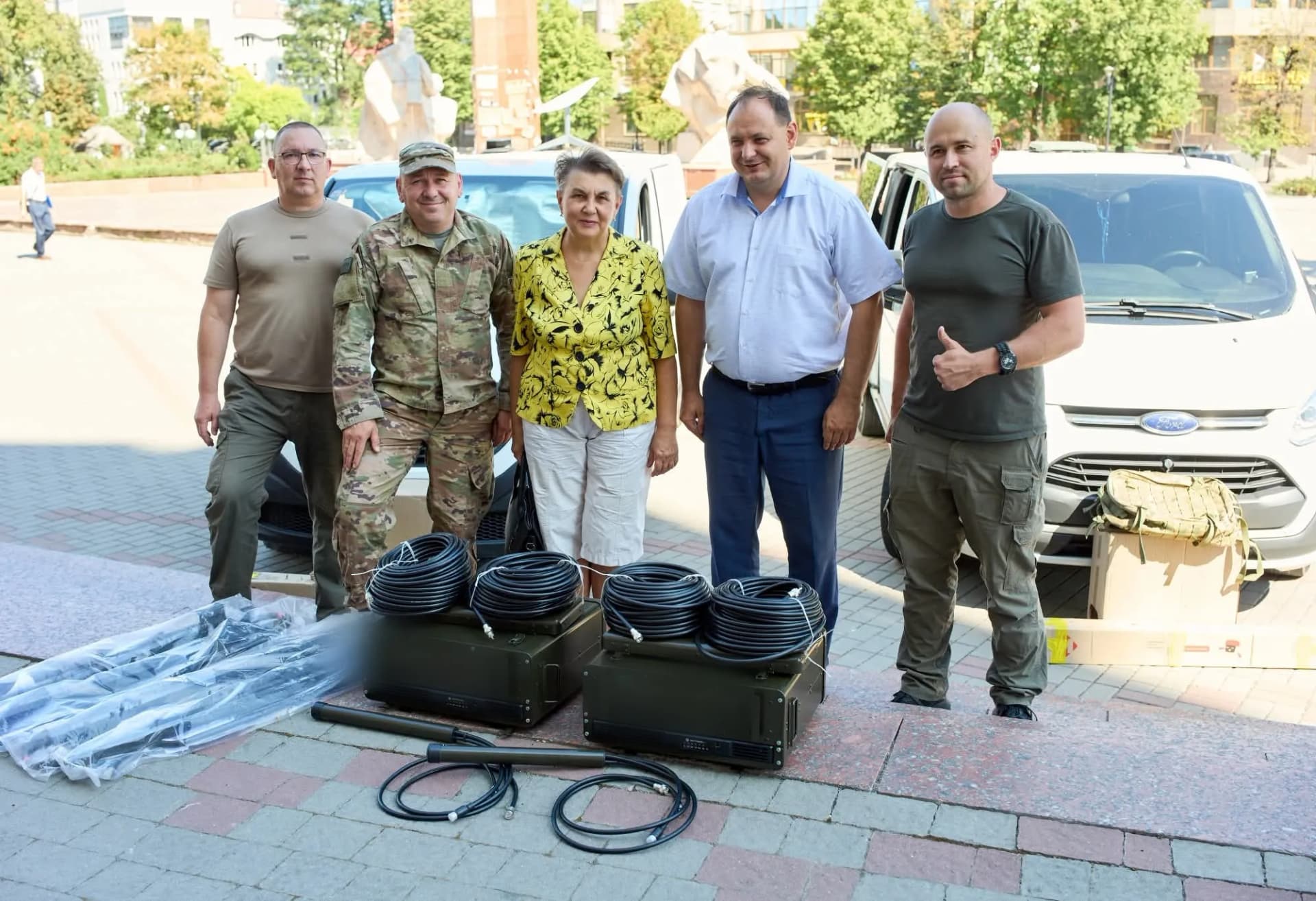 Засоби зв’язку для ППО: ще один втілений проект Бюджету участі