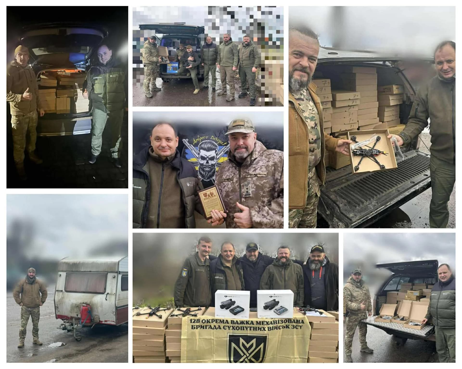 Понад 500-FPV дронів, мавіки та інше спорядження: чергова волонтерська поїздка на схід
