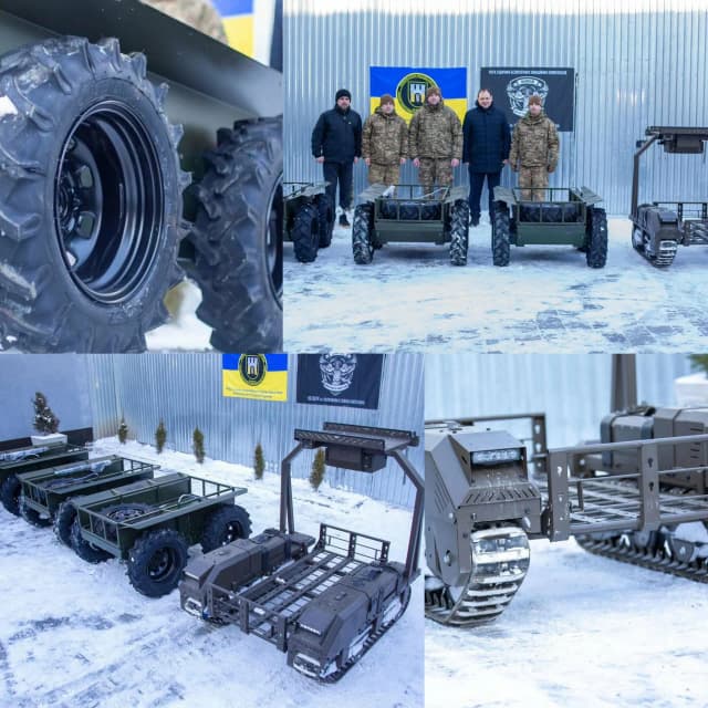 Підмога для Нацгвардії: 4 наземні роботизовані комплекси від міста 