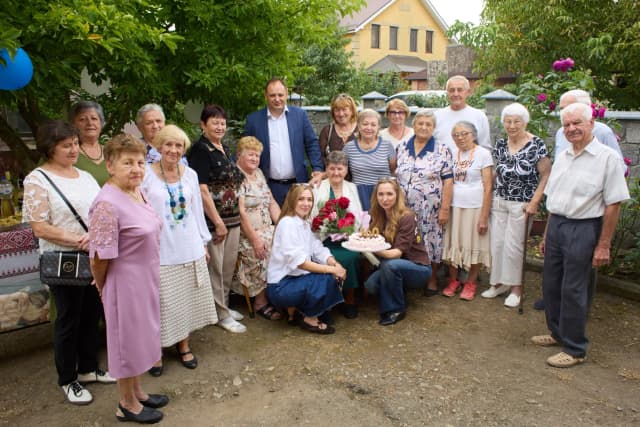 Поважний сторічний ювілей франківчанки Ганни Гакало