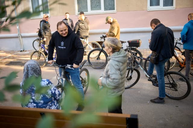 Велоінспекція центральної частини міста та прилеглих вулиць