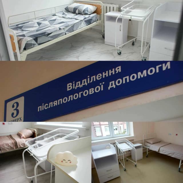У міському перинатальному центрі відкрили 14 оновлених палат із усіма зручностями