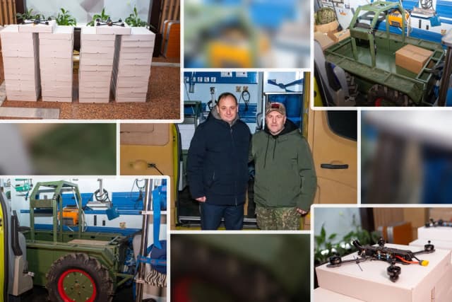 Постійна допомога від Франківська: FPV-“пташки” та наземний роботизований комплекс на фронт