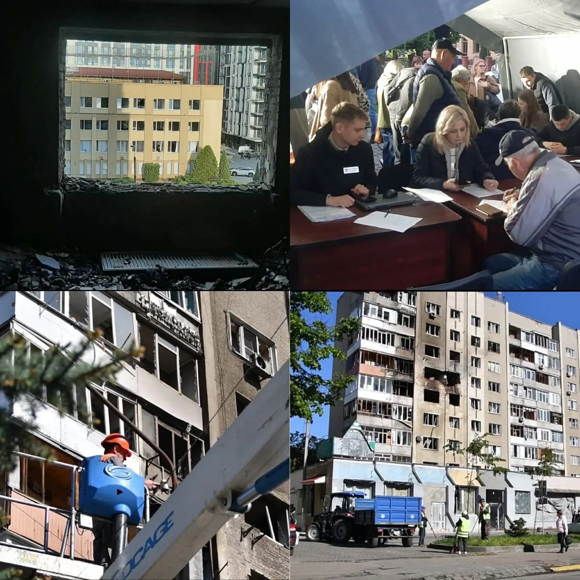 Підтримка від міста: нові виплати для бізнесу та людям, в яких прильоти зруйнували житло