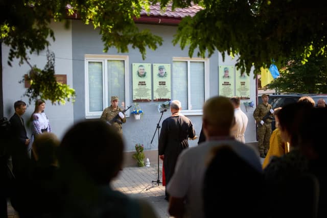 Івано-Франківськ пам’ятає: в Опришівцях вшанували пам’ять Героя Андрія Літанюка